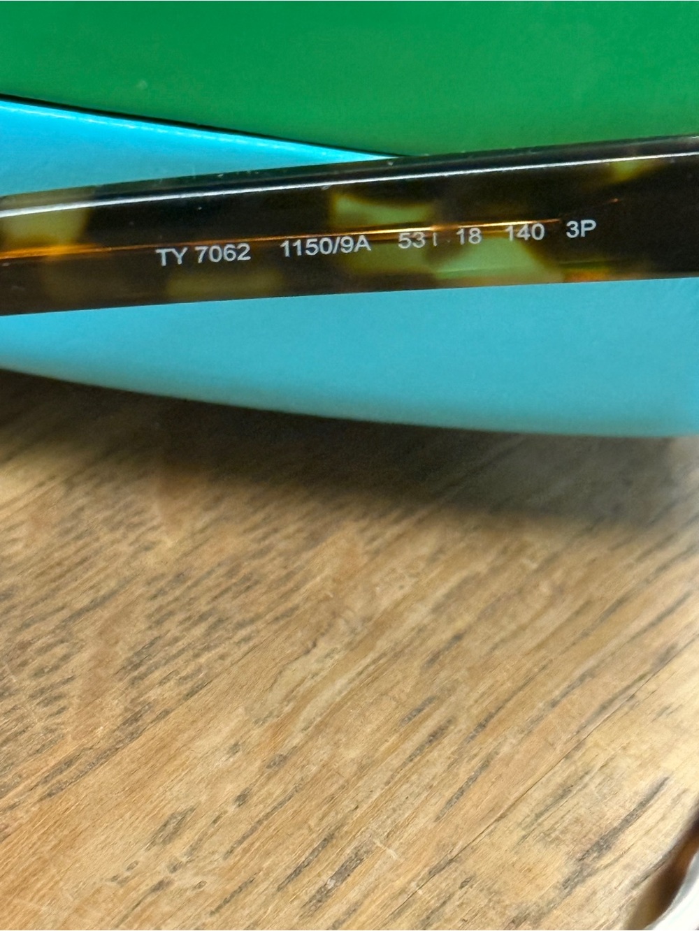Tory Burch Tortoiseshell Frame Polarized Sunglasses - Brown and Black Pattern - Picture 3 of 8